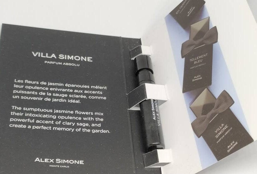 Alex Simone Villa Simone Parfum Absolu 1,2ml 0,04 fl. oz. offisielle parfymeprøver