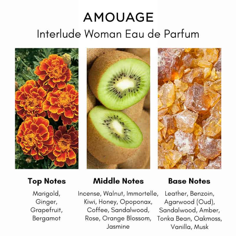 Amouage Interlude Woman 2ml 0,06 oz offisiell parfymeprøve parfymetester Amouage Interlude Woman 2ml 0,06 oz offisiell parfymeprøve parfymetester