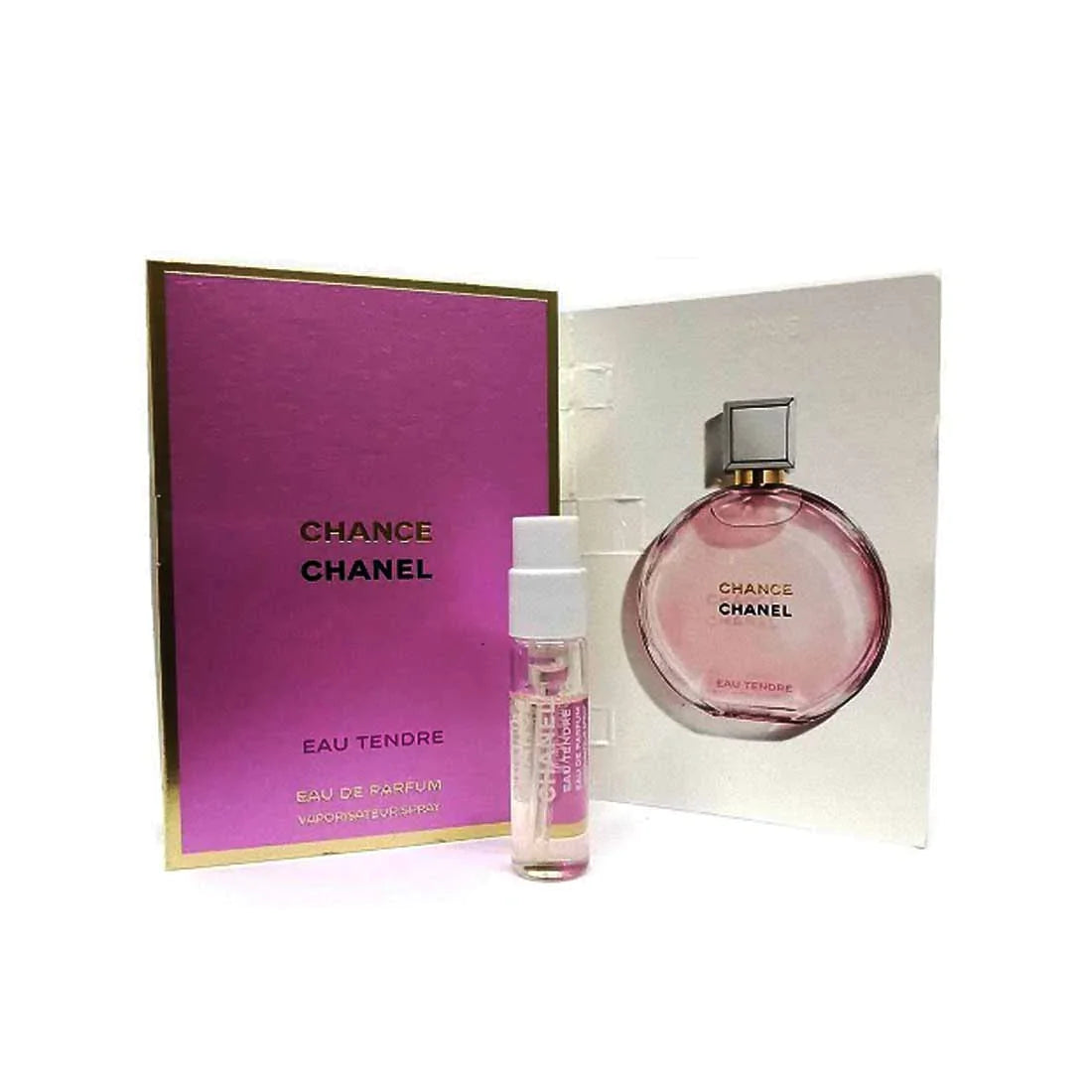 CHANEL Chance Eau Tendre 1.5ML offisielle parfymeprøver Eau de Parfum versjon