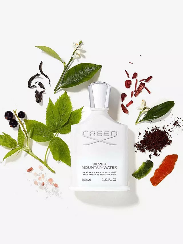 Creed Silver Mountain Water 1,7ml 0,0574 offisiell parfymeprøve parfymetester Creed Silver Mountain Water 1,7ml 0,0574 offisiell parfymeprøve parfymetester