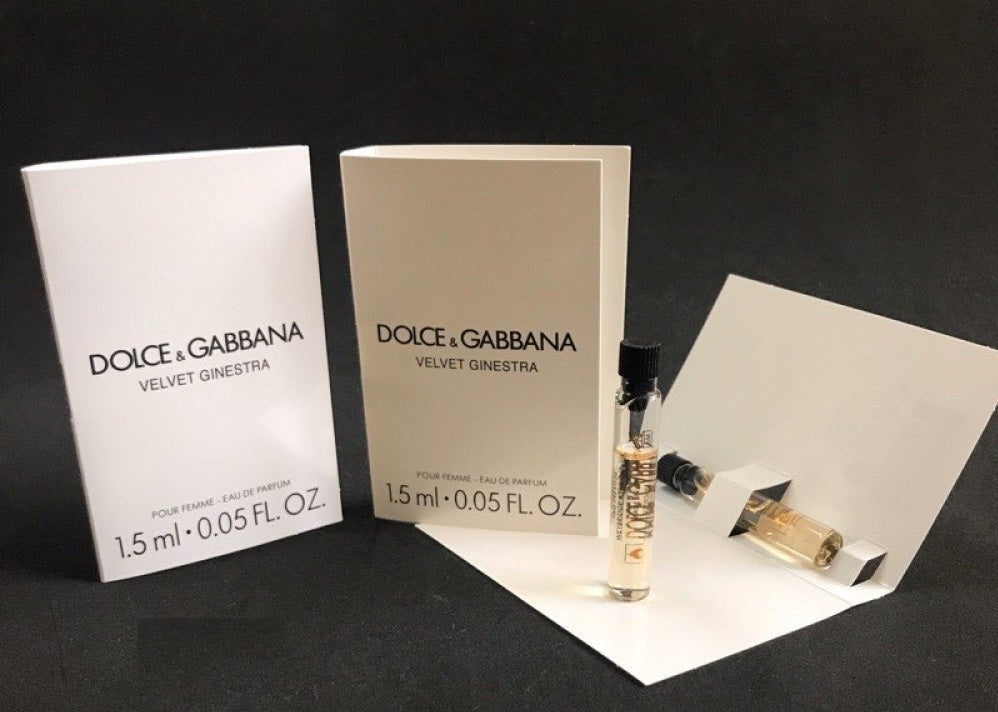 Dolce & Gabbana VELVET Ginestra 1,5 ml offisiell parfymeprøve