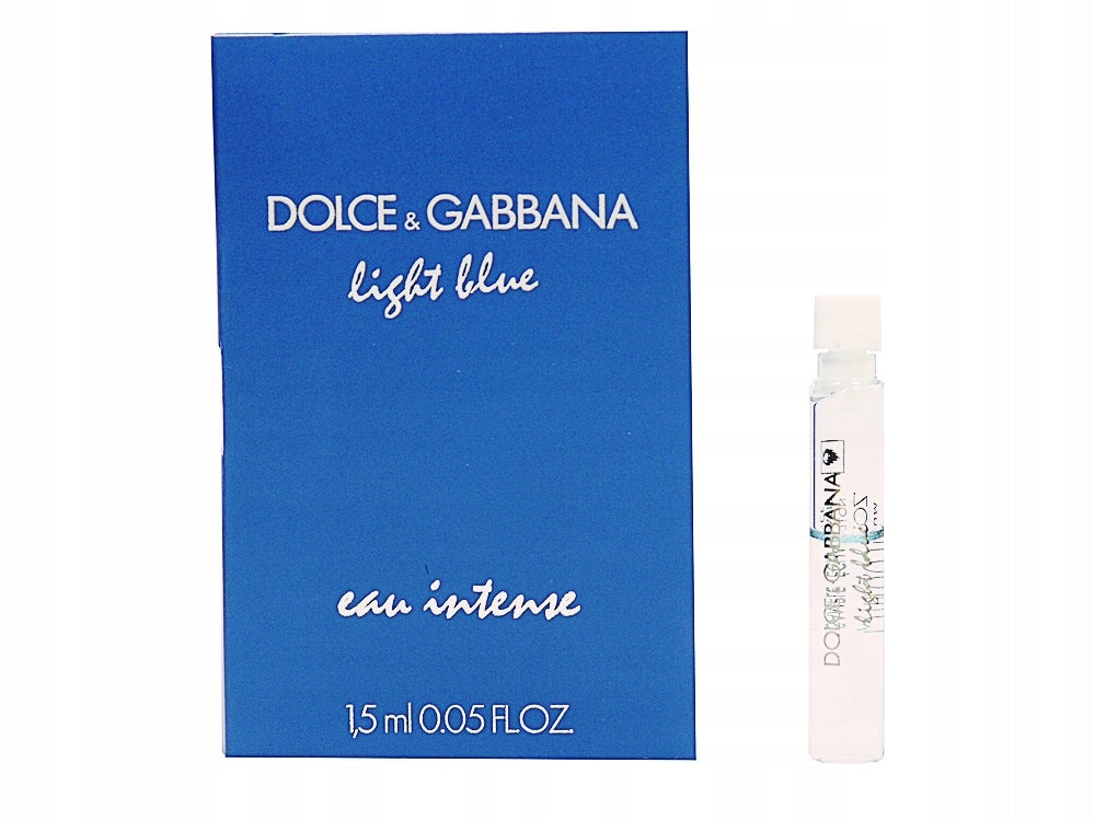 Dolce & Gabbana Light Blue Eau Intense 1,5 ML offisiell parfymeprøve