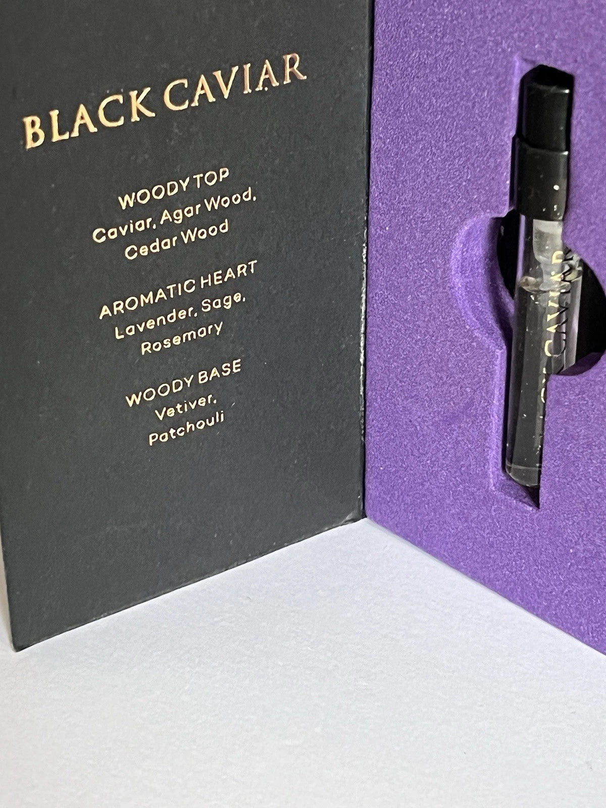 Electimuss London Black Caviar 1,5 ml offisiell parfymeprøve