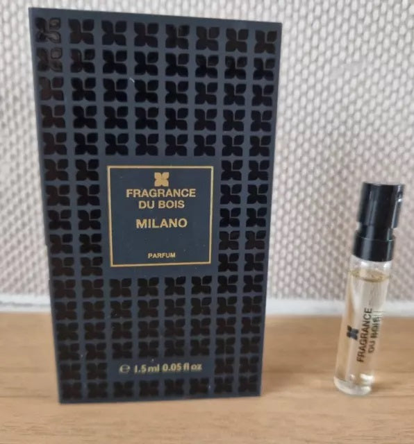 Fragrance Du Bois Milano 1,5 ml offisiell duftprøver parfymetester