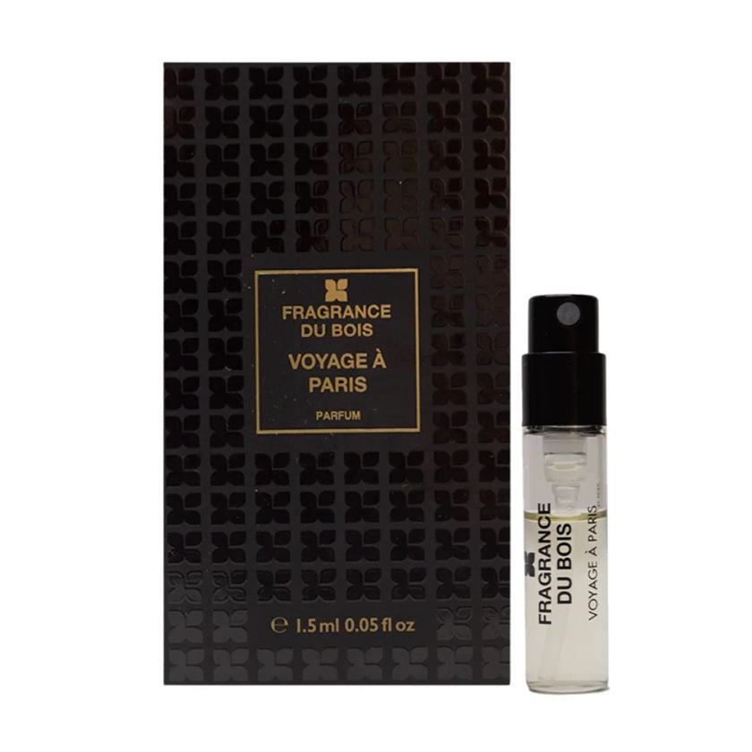 Fragrance Du Bois Voyage à Paris 1,5 ml offisielle duftprøver parfymetester