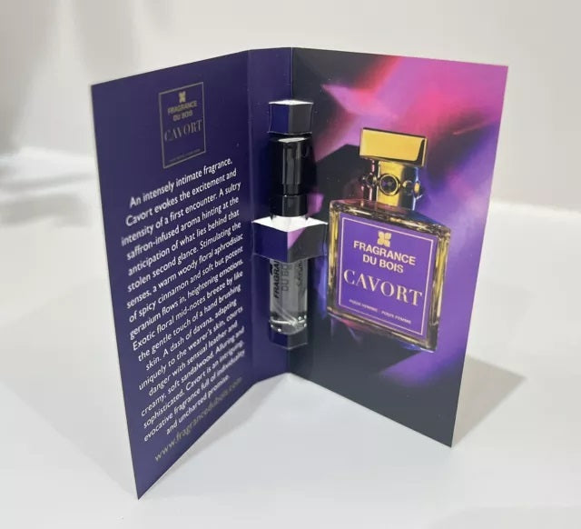 Duft Du Bois Cavort 1,5 ml 0,05 fl. oz. offisiell parfymeprøve parfymetester Duft Du Bois Cavort 1,5 ml 0,05 fl. oz. offisiell parfymeprøve parfymetester