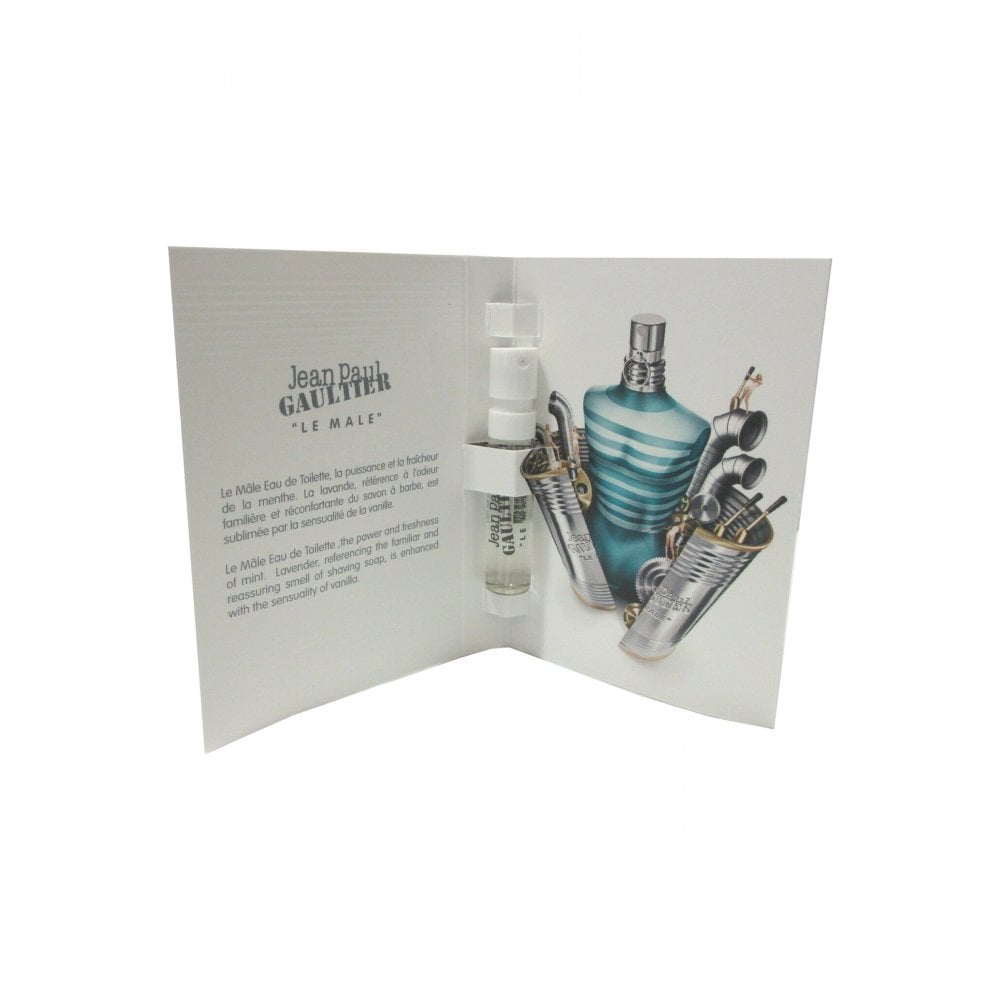Jean Paul Gaultier Le Male Edt 1,5 ml 0,05 oz. offisiell parfymeprøve