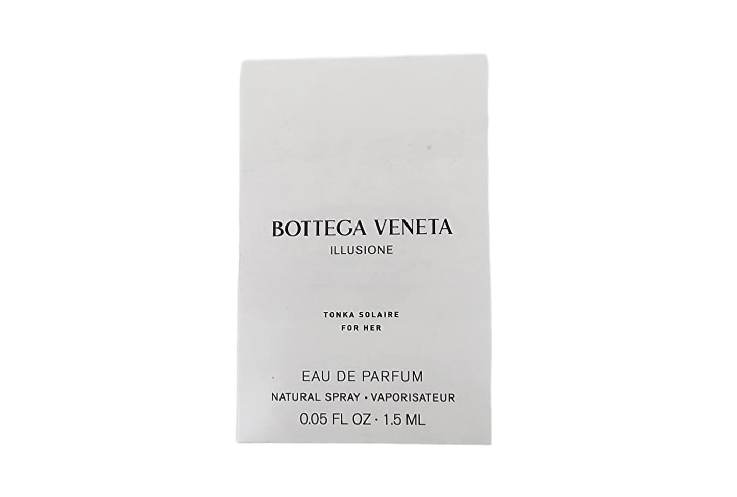 Bottega Veneta Illusione Tonka Solaire 1,5ml 0,07 fl. oz. offisiell duftprøve