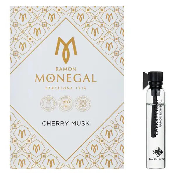 Ramon Monegal Cherry Musk offisiell parfymeprøve 2ml 0,06 fl.o.z. parfymetester
