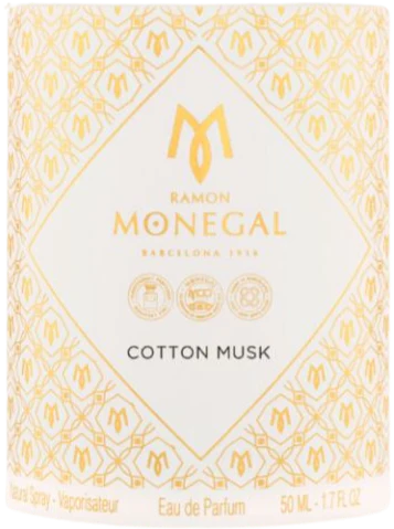 Ramon Monegal Cotton Musk offisiell parfymeprøve 2ml 0,06 fl.o.z. parfymetester