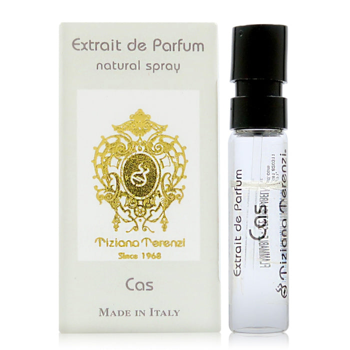 TIZIANA TERENZI Cas Extrait de parfum 0,05 OZ 1,5 ML offisiell parfymeprøve parfymetester TIZIANA TERENZI Cas Extrait de parfum 0,05 OZ 1,5 ML offisiell parfymeprøve parfymetester