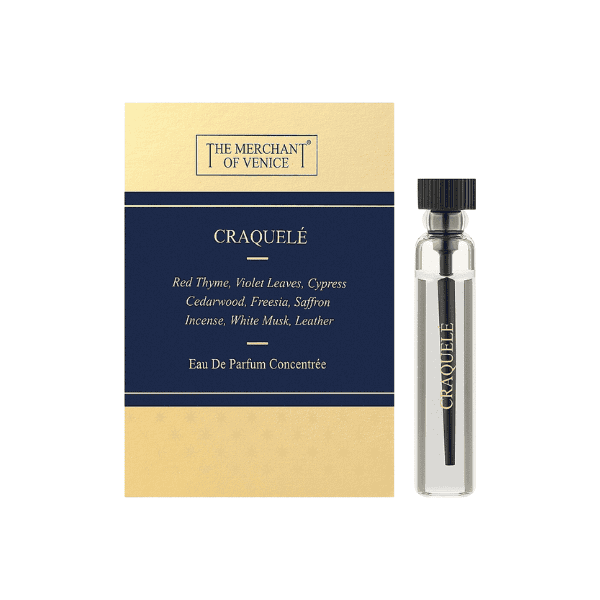 The Merchant of Venice Craquele 2ml 0.06fl.oz. offisiell duftprøve parfymetester The Merchant of Venice Craquele 2ml 0.06fl.oz. offisiell duftprøve parfymetester