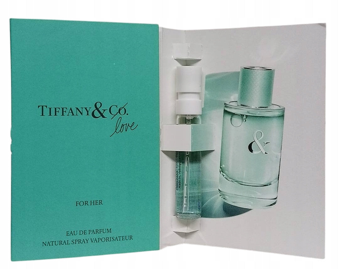 Tiffany & Co Love For Her offisielle parfymeprøver 1,2ml 0,04 fl. oz.