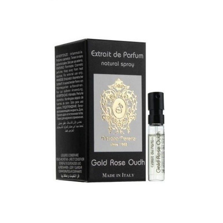 Tiziana Terenzi Gold Rose Oudh 1,5 ml parfymeprøve offisiell