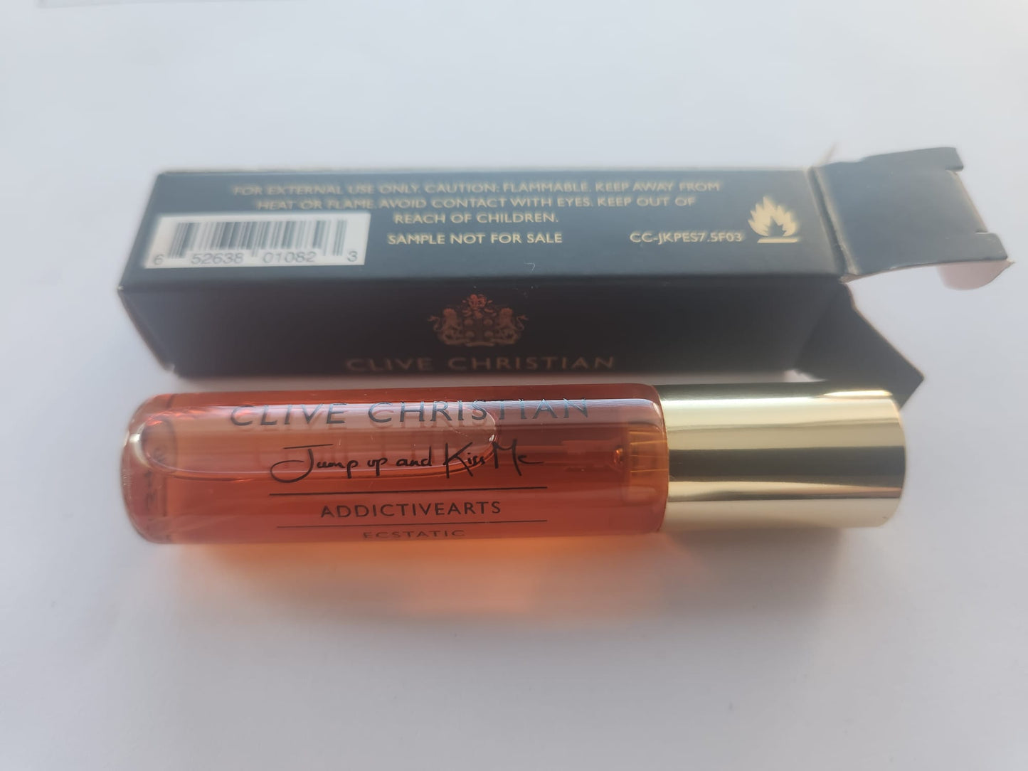 offisiell parfymeprøve av Clive Christian Addictive Arts JUMP Up And KISS Me ECSTATIC 7.5ml 0.25 fl. oz.