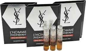 Yves Saint Laurent L' Homme Eau de Parfum 1,2 ml 0,04 oz. offisiell parfymeprøve parfymetester Yves Saint Laurent L' Homme Eau de Parfum 1,2 ml 0,04 oz. offisiell parfymeprøve parfymetester