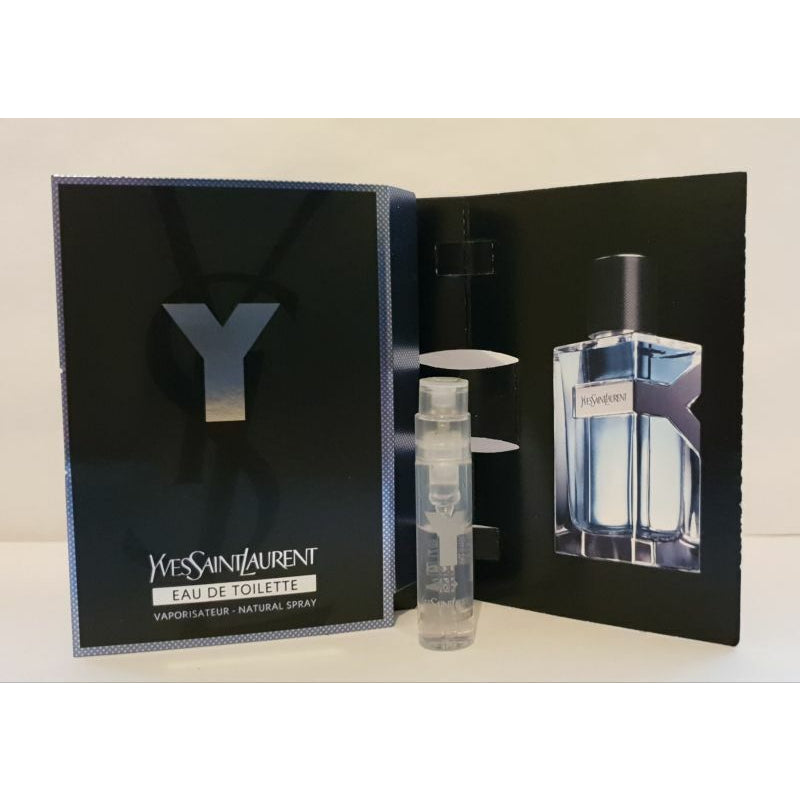 Yves Saint Laurent Y Eau de Toilette 1,2 ml 0,04 oz. offisiell parfymeprøve parfymetester Yves Saint Laurent Y Eau de Toilette 1,2 ml 0,04 oz. offisiell parfymeprøve parfymetester