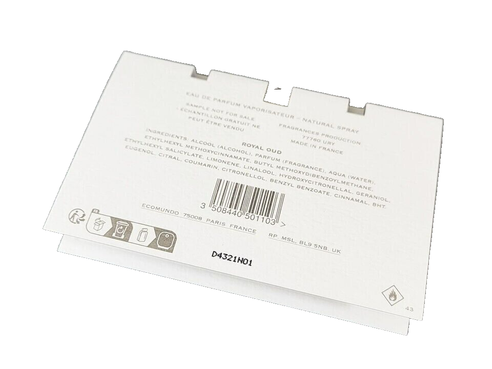 Creed Royal Oud edp 2ml 0,06 fl. oz. parfymeprøve