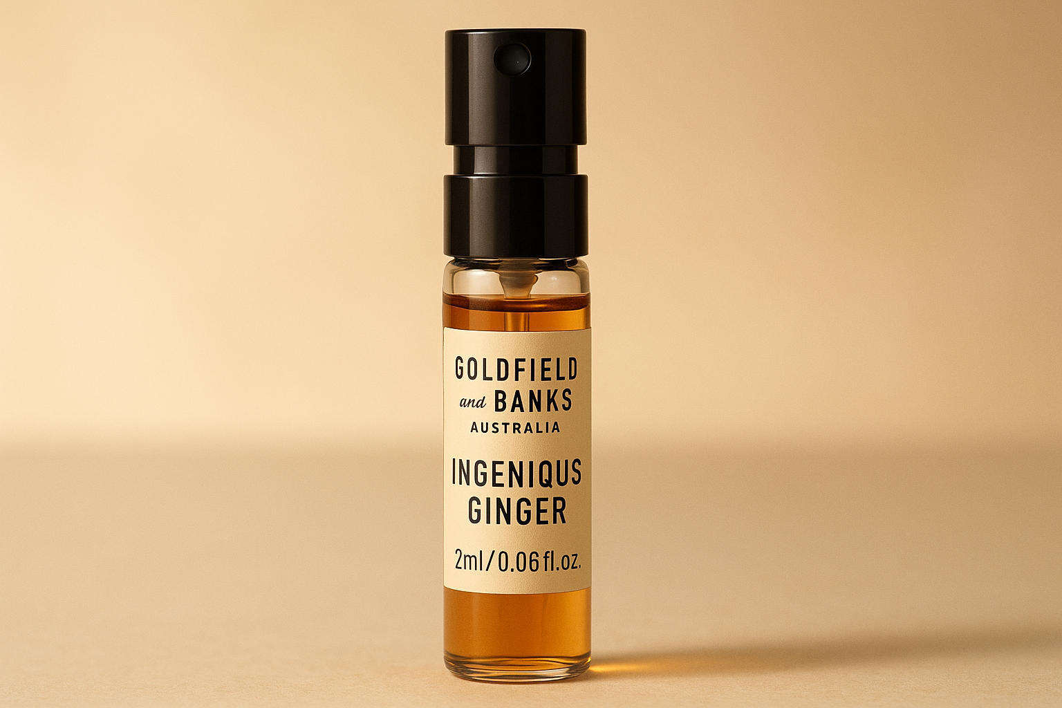 Goldfield and Banks Australia Genial Ginger 2ml 0,06 fl. oz. offisiell parfymeprøve Goldfield and Banks Australia Genial Ginger 2ml 0,06 fl. oz. offisiell parfymeprøve
