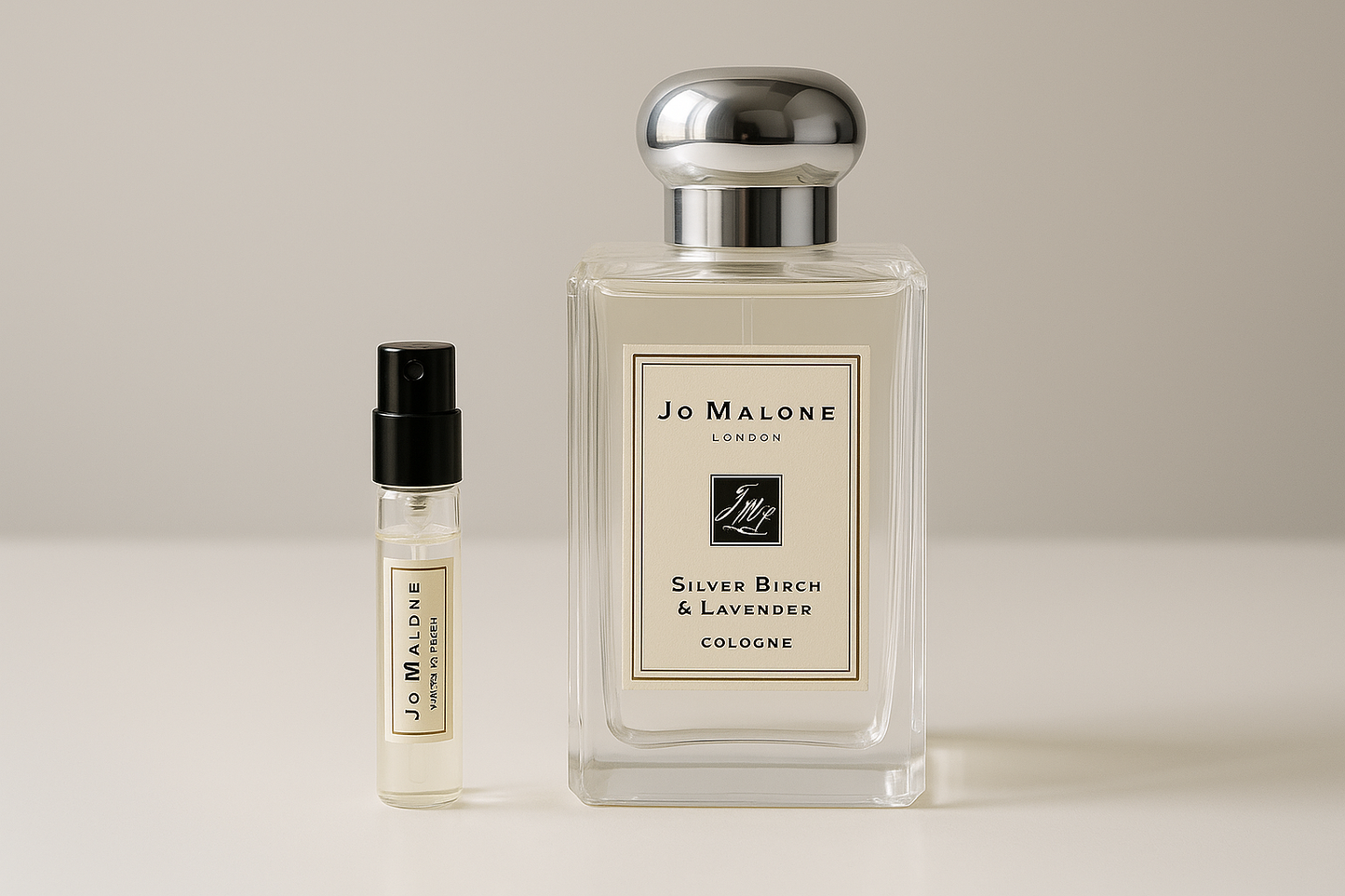 Jo Malone Silver Birch & Lavender Cologne parfymeprøver