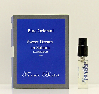 offisiell parfymeprøve av Franck Boclet Sweet Deam i Sahara 1,5ml 0,54 o.z.