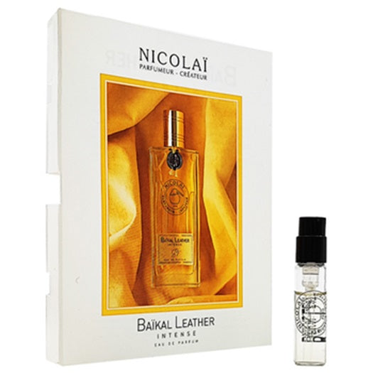 offisielle parfymeprøver av Nicolai Baikal Leather duft 1,8 ml 0,07 oz. parfymetester offisielle parfymeprøver av Nicolai Baikal Leather duft 1,8 ml 0,07 oz. parfymetester