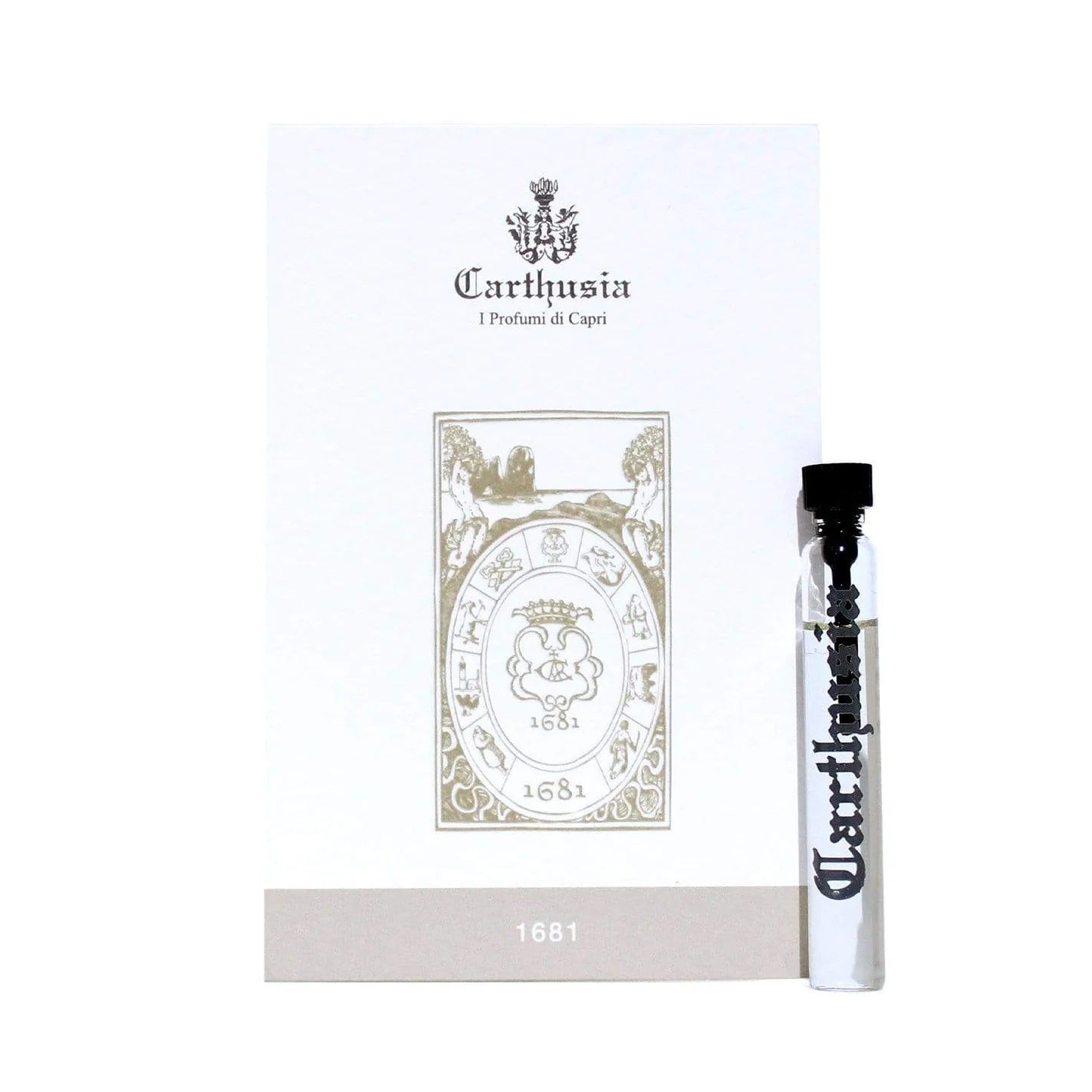 offisiell parfymeprøve av Carthusia 1681 størrelse 2ml 0,06 oz., Carthusia 1681 offisiell parfymeprøve 2ml