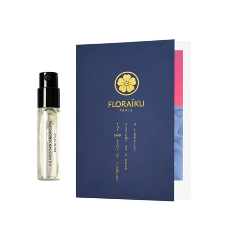 offisiell parfymeprøve av Floraiku The Mountain Standing Still duft 1,5ml
