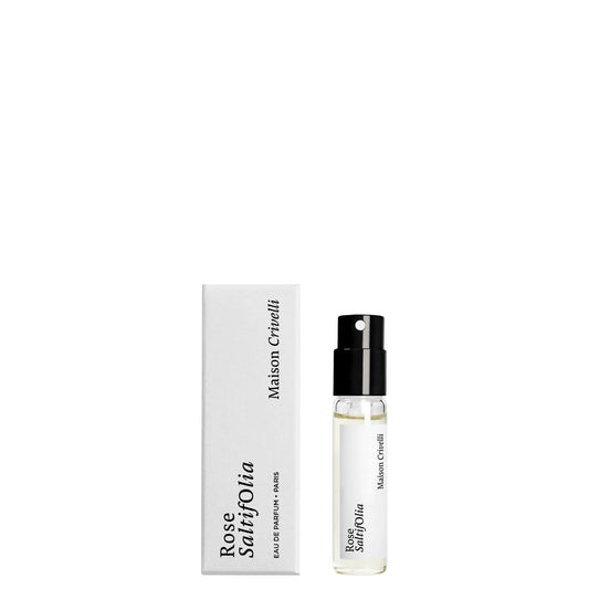 offisiell parfymeprøve av Maison Crivelli Rose Saltifolia 1,5 ml 0,05 fl.oz.