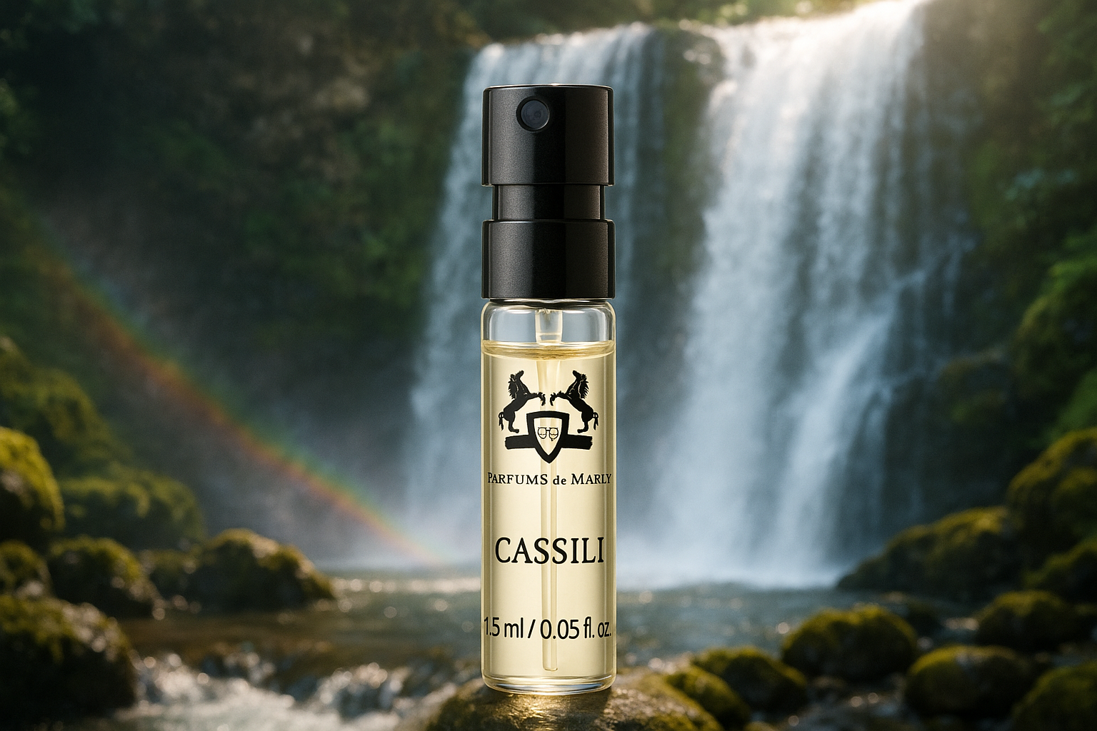 Parfums de Marly Cassili offisiell parfymeprøve 1,5 ml 0,05 fl.o.z. parfymetester Parfums de Marly Cassili offisiell parfymeprøve 1,5 ml 0,05 fl.o.z. parfymetester