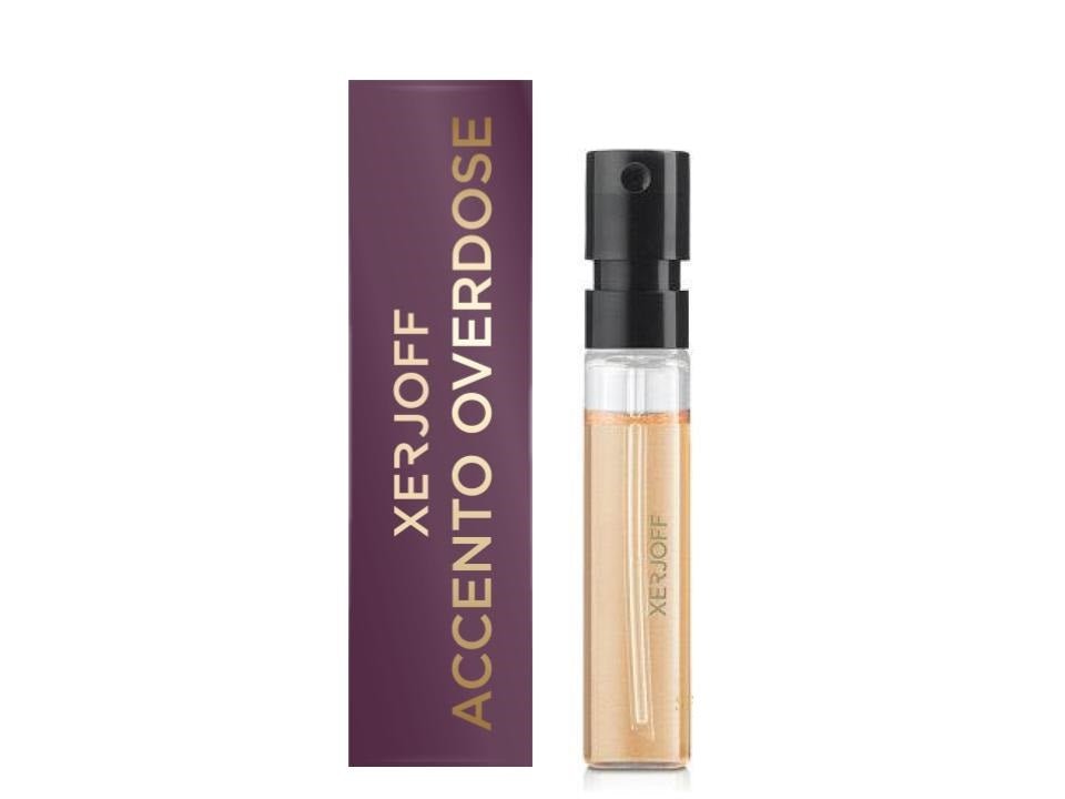 Xerjoff Accento Overdose 2,0 ml Virallinen Hajuvesinäyte, Xerjoff Accento Overdose 2,0 ml Oficjalna Próbka Perfum, Xerjoff 2.0ml официална парфюмна проба, XERJOFF ACCENTO OVERDOSE 2.0ml hivatalos parfüm minta, XERJOFF ACCENTO OVERDOSE 2.0ml amostra o