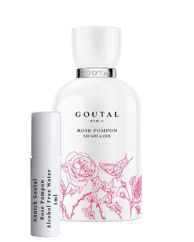 Annick Goutal Rose Pompon Alkoholfri Vannprøve hetteglass spray 1ml