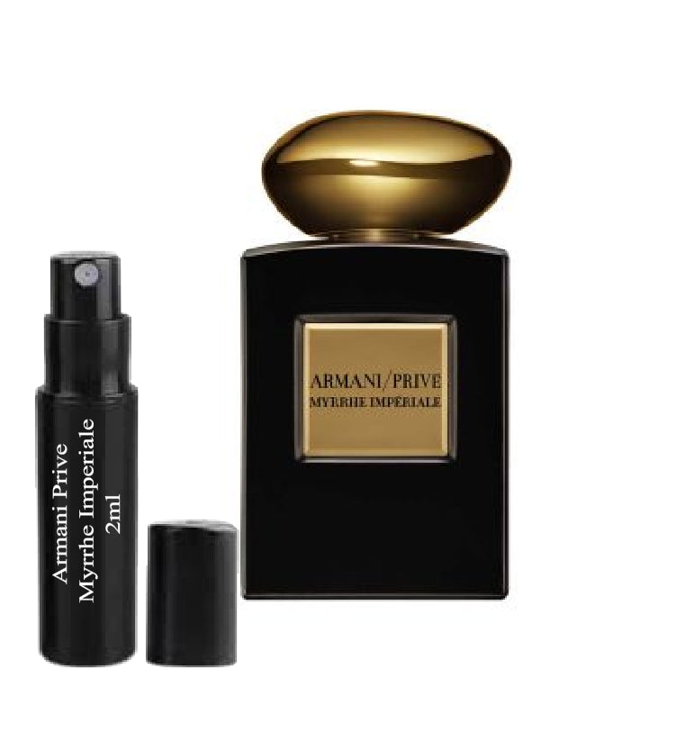 Armani Prive Myrrhe Imperiale 2ml parfymprov, Armani Prive Myrrhe Imperiale 2ml parfymeprøve, Armani Prive Myrrhe Imperiale 2ml parfumstalen, Armani Prive Myrrhe Imperiale 2ml muestra de parfum,