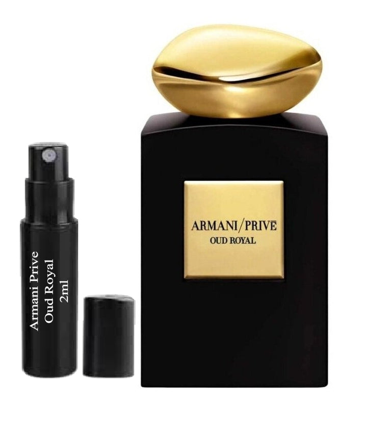 Armani Prive Oud Royal 2ml parfymprov, Armani Prive Oud Royal 2ml parfymeprøve, Armani Prive Oud Royal 2ml parfumstalen, Armani Prive Oud Royal 2ml muestra de parfum,