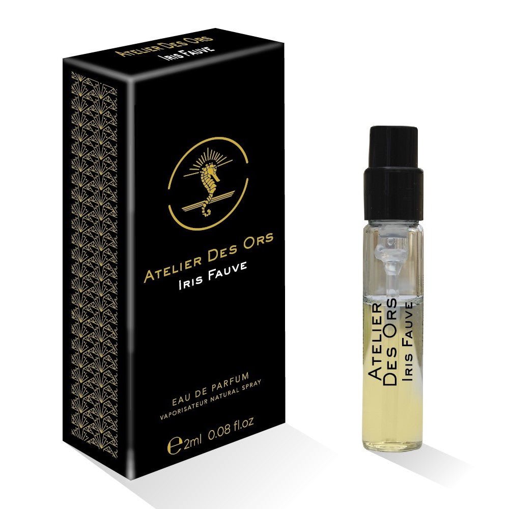 Atelier Des Ors Iris Fauve 2,5ml 0,08 fl. oz. officiellt parfymprov, Atelier Des Ors Iris Fauve 2,5ml 0,08 fl. oz. officiel parfumeprøve, Atelier Des Ors Iris Fauve 2,5ml 0,08 fl. oz. officieel parfumstalen, Atelier Des Ors Iris Fauve 2,5ml 0,08 fl.