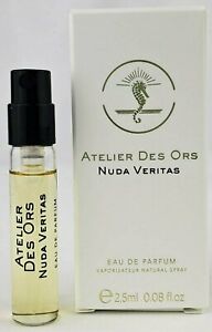 Atelier Des Ors Nuda Veritas 2,5ml 0,08 fl. oz. offizielle Parfümprobe, Atelier Des Ors Nuda Veritas 2,5ml 0,08 fl. oz. officiellt parfymprov, Atelier Des Ors Nuda Veritas 2,5ml 0,08 fl. oz. officiel parfumeprøve, Atelier Des Ors Nuda Veritas 2,5ml 0