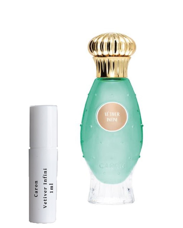 Caron Vetiver Infini prøve hetteglass spray 1ml