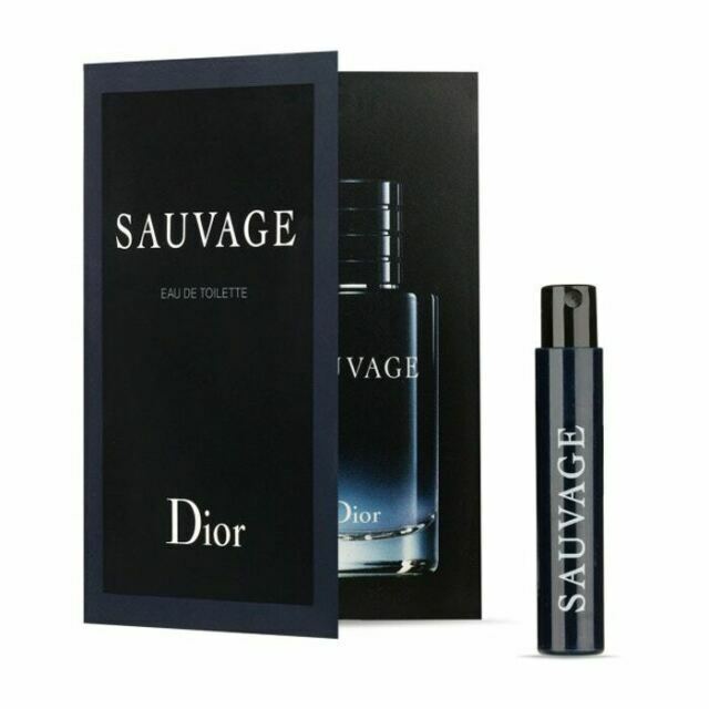 Christian Dior Sauvage Eau de Toilette 1ml 0,03 fl. oz. offisielle parfymeprøver