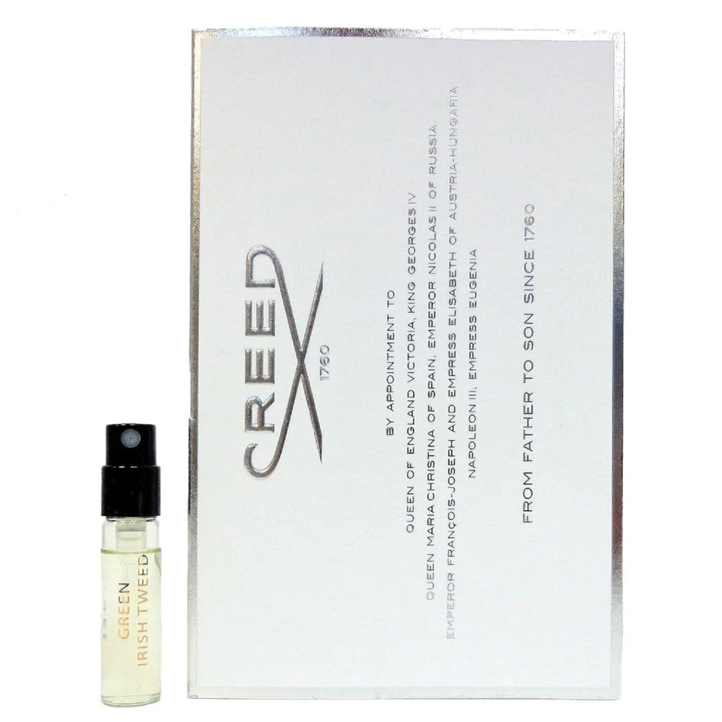 Creed Green Irish Tweed edp 2,5ml 0,08 fl. o.z. officiel parfumeprøve, Creed Green Irish Tweed edp 2,5ml 0,08 fl. o.z. officieel parfumstalen, Creed Green Irish Tweed edp 2,5ml 0,08 fl. o.z. muestra de parfume oficial, Creed Green Irish Tweed edp 2,5