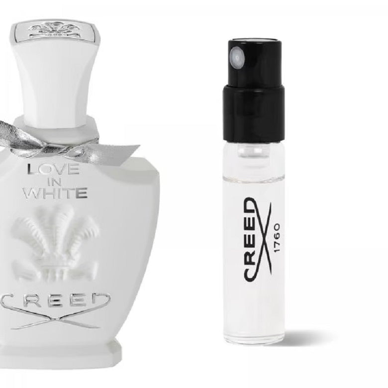 Creed Love in White edp 2ml officiel parfumeprøve, Creed Love in White edp 2ml offisielt parfumstalen, Creed Love in White edp 2ml muestra de parfume official, Creed Love in White edp 2ml hivatalos parfüm minta, Creed Love in White edp 2ml Love in Wh