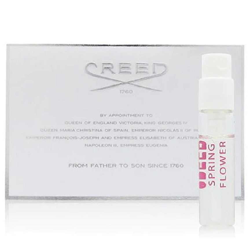 CREED SPRING FLOWER hivatalos parfümminták, CREED SPRING FLOWER oficjalne próbki parfyme, CREED SPRING FLOWER mostre officiale de parfum CREED SPRING FLOWER, Официальные образцы парфюмерии CREED FLOWER