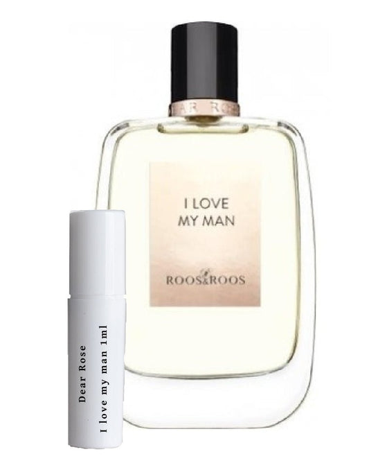 Kjære Rose I Love My Man hetteglass 1ml
