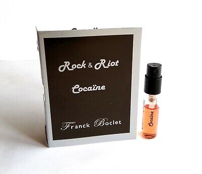 Franck Boclet Kokain offisielle parfymeprøver 1,5 ml 0,05 fl. o.z.