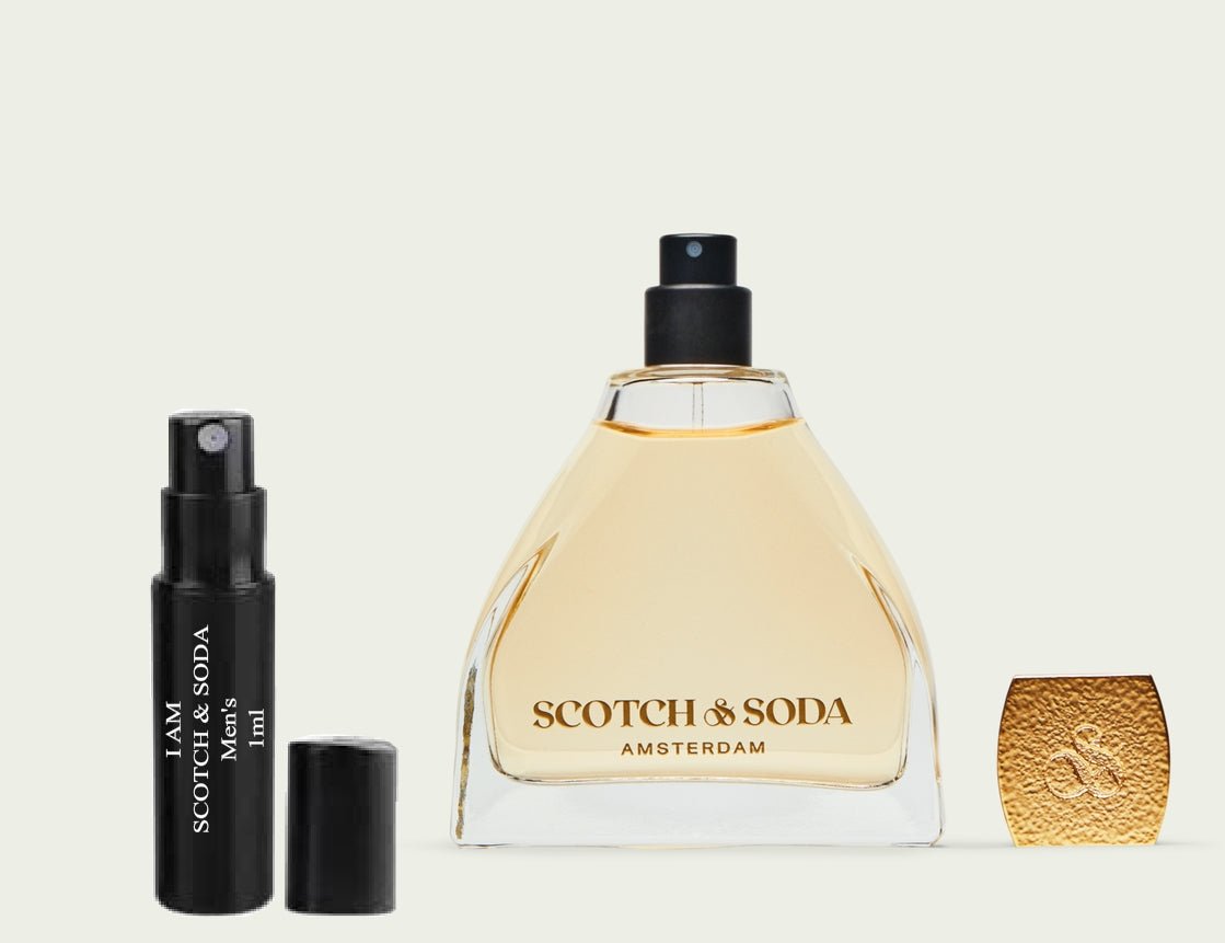 I AM SCOTCH & SODA FOR MENN 1ml 0,03 fl. o.z. parfymeprøve, I AM SCOTCH & SODA FOR MEN 1ml 0,03 fl. o.z. 液量オンス公式香水サンプル, I AM SCOTCH & SODA FOR MEN 1ml 0,03 fl. o.z. парфюмна проба, I AM SCOTCH & SODA FOR MEN 1ml 0,03 fl. o.z. échantillon de parfum, I