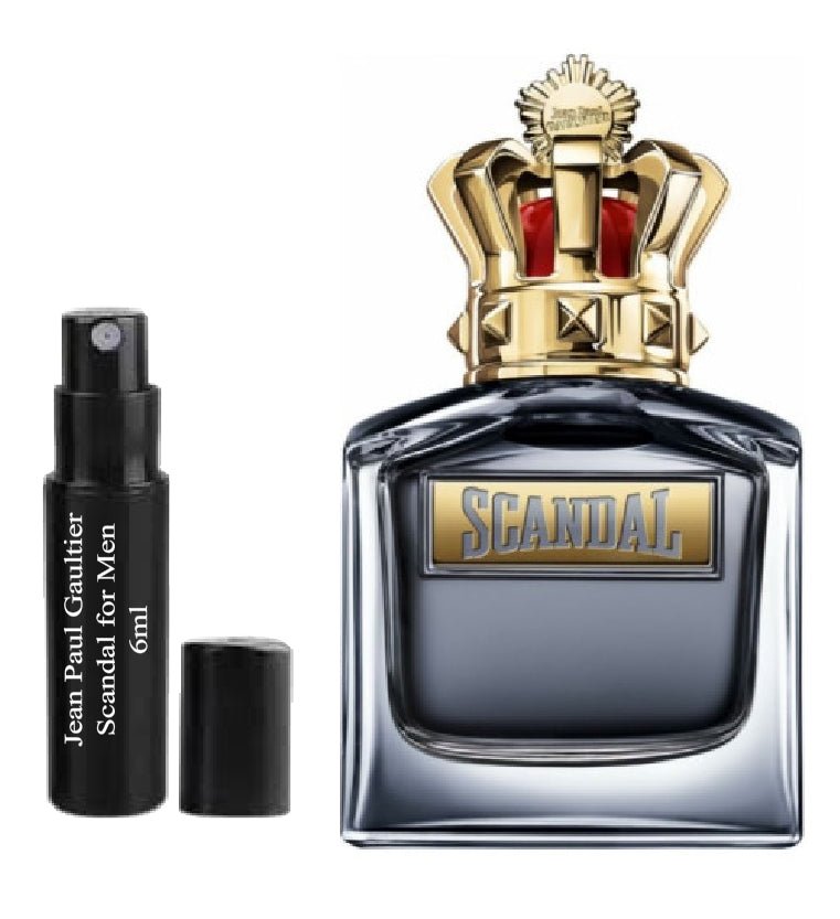 Jean Paul Gaultier Scandal for Men 6ml 0,20 fl. o.z. amostra de parfume, Jean Paul Gaultier Scandal for Men 6ml 0,20 fl. o.z. 官方香水样品, Mostră de parfum Jean Paul Gaultier Scandal for Men 6ml 0,20 fl. o.z.,