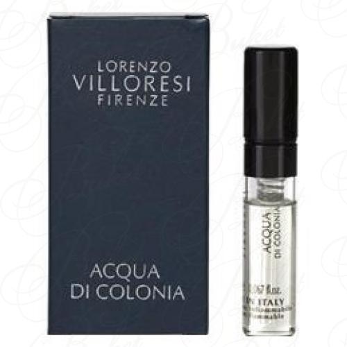 Lorenzo Villoresi Firenze Acqua Di Colonia offisiell duftprøve 2ml