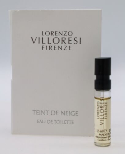 Lorenzo Villoresi Firenze Teint de Neige offisiell duftprøve 2ml