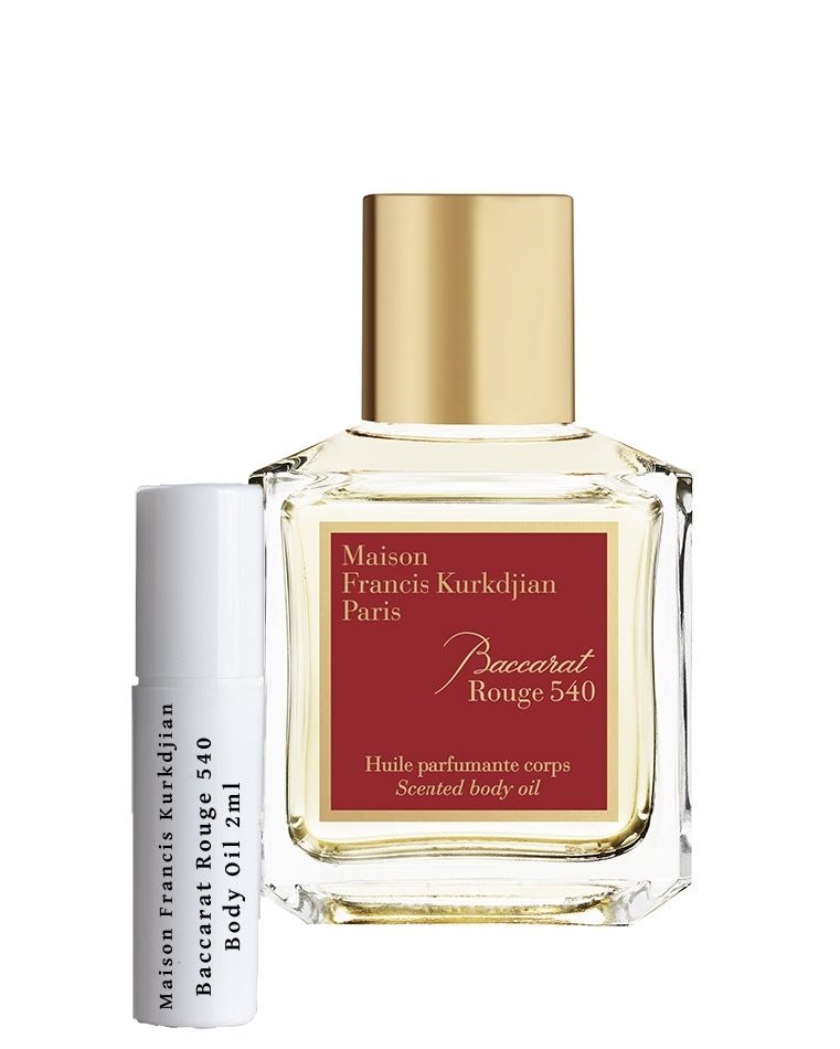 Maison Francis Kurkdjian Baccarat Rouge 540 Body Oil prøve 2ml