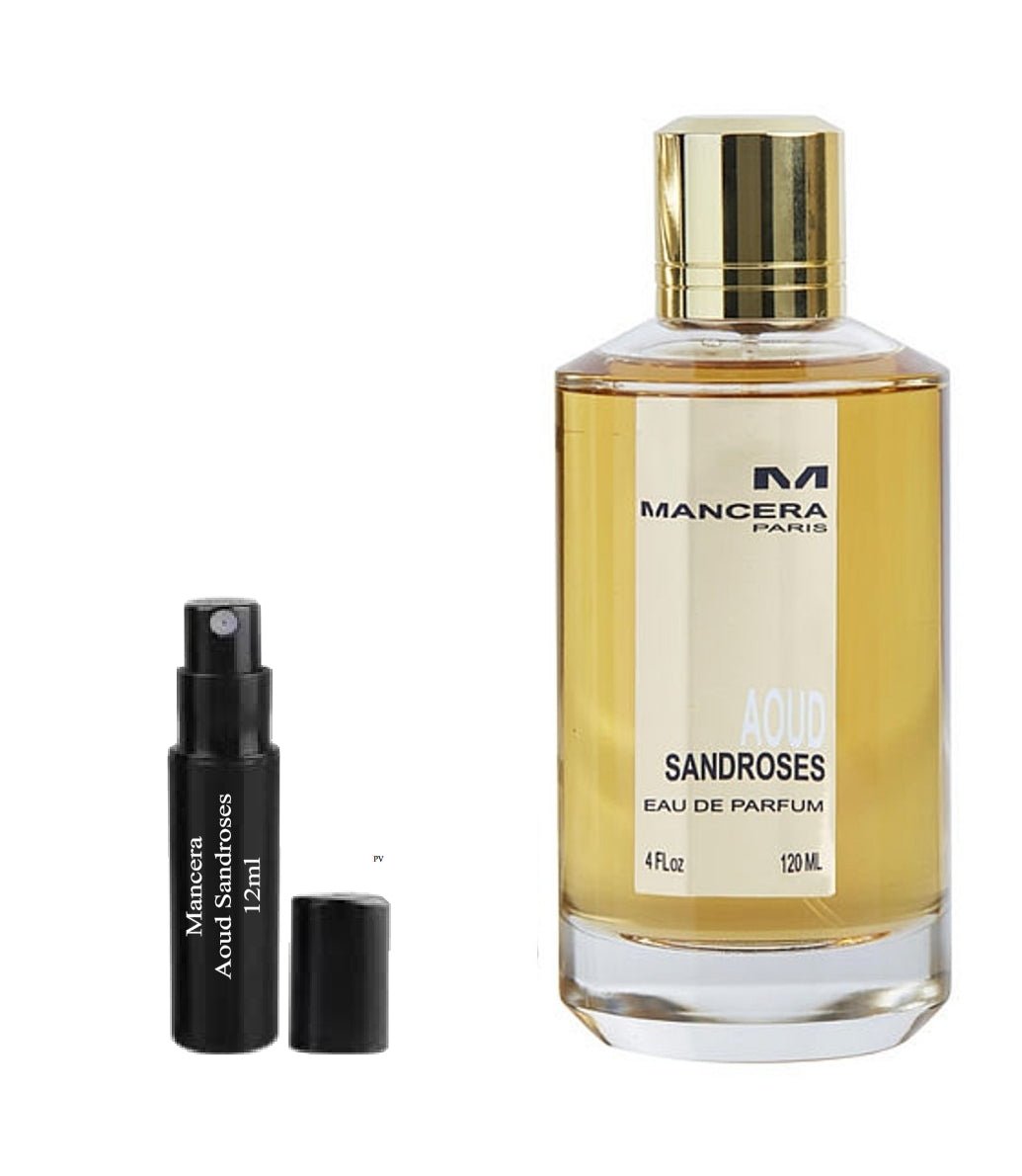 Mancera Aoud Sandroses 12ml 0,41 fl. o.z. vzorek parfému, Mancera Aoud Sandroses 12ml 0,41 fl. o.z. δείγμα αρώματος, Mancera Aoud Sandroses 12ml 0,41 fl. o.z. próbka parfyme, Mancera Aoud Sandroses 12ml 0,41 fl. o.z. образец духов, Mancera Aoud Sandr