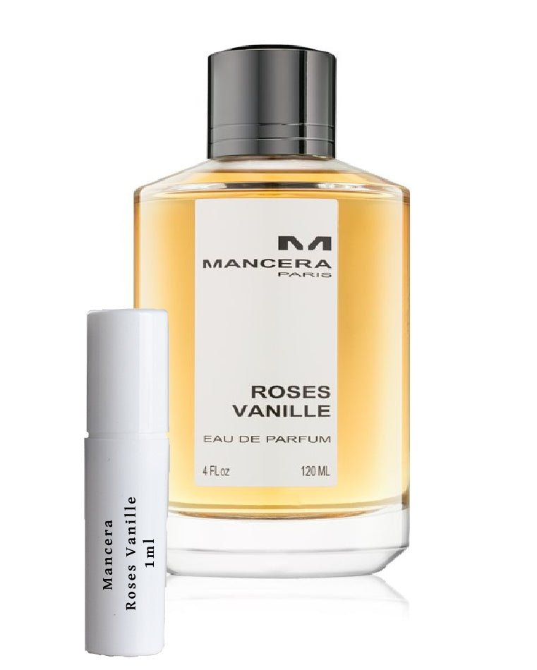 Mancera Roses Vanille hetteglass 1ml